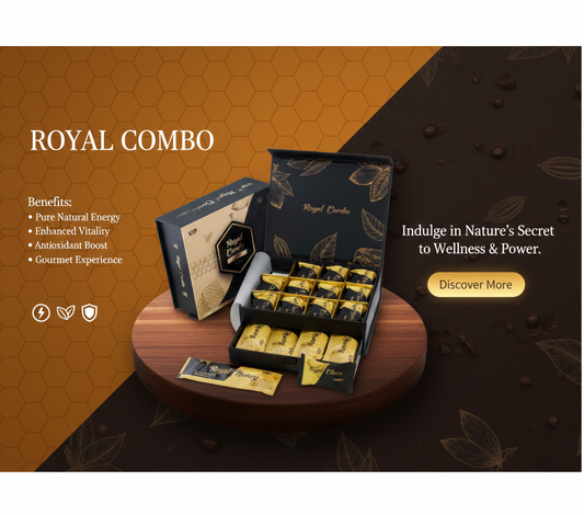 Royal combo Extreme Energy Chocolate + Honey 24 count Box