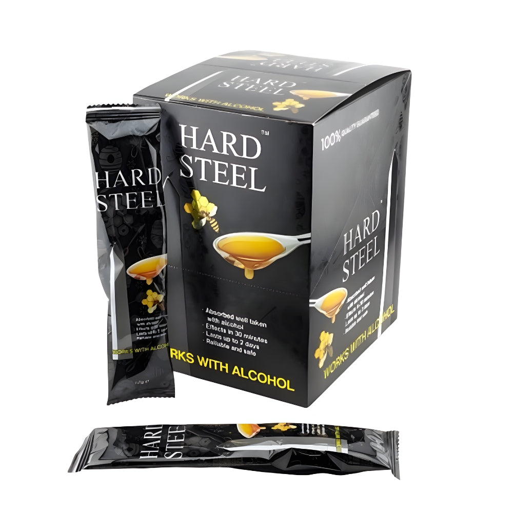 HARD STEEL | Alcohol Defense & Metabolism Support | Hangover Relief Sachets