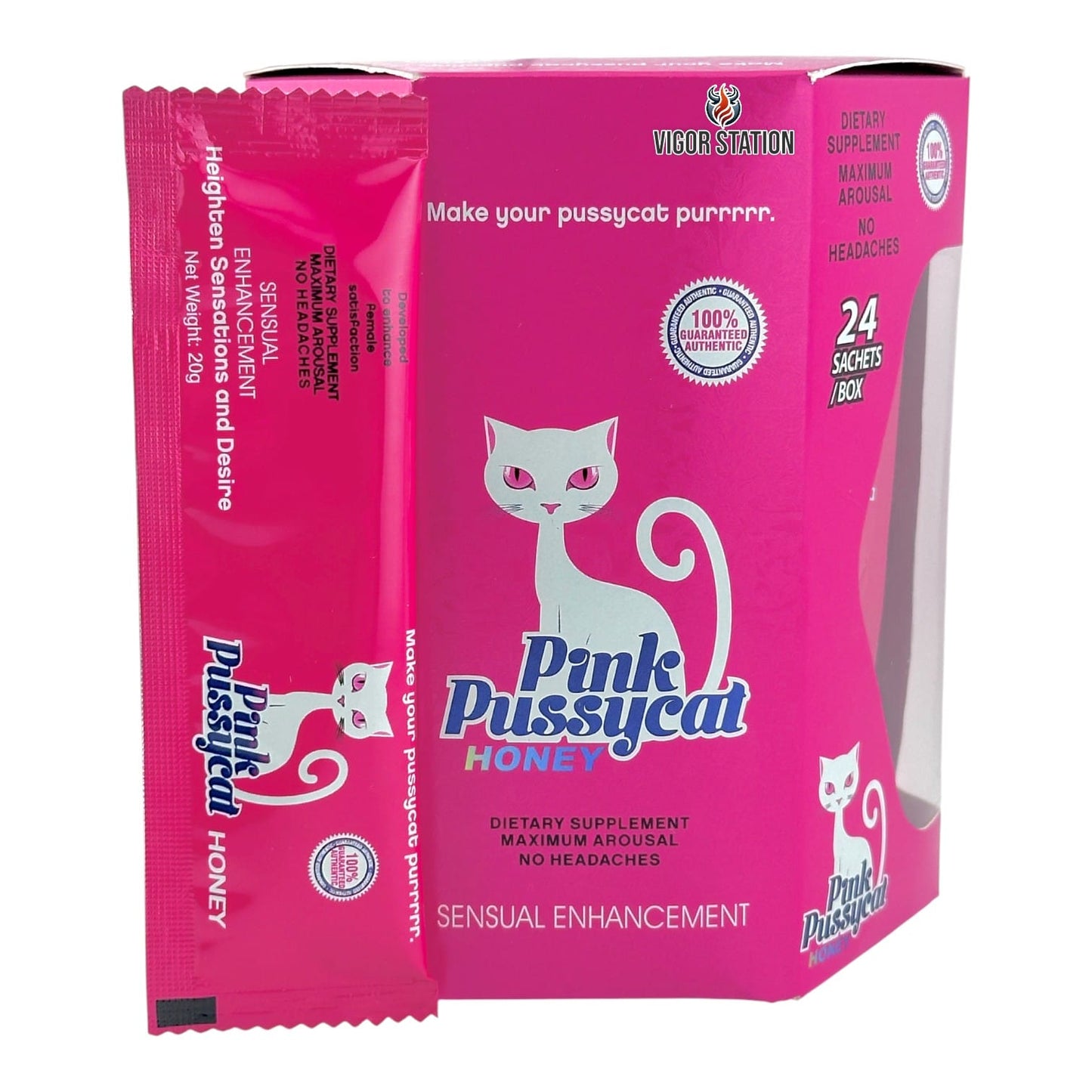 Pink Pussycat Honey – 24 Pack