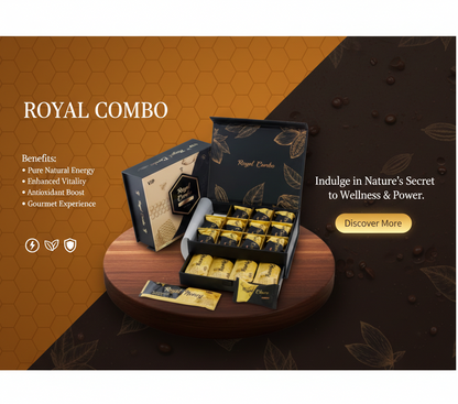 Royal combo Extreme Energy Chocolate + Honey 24 count Box