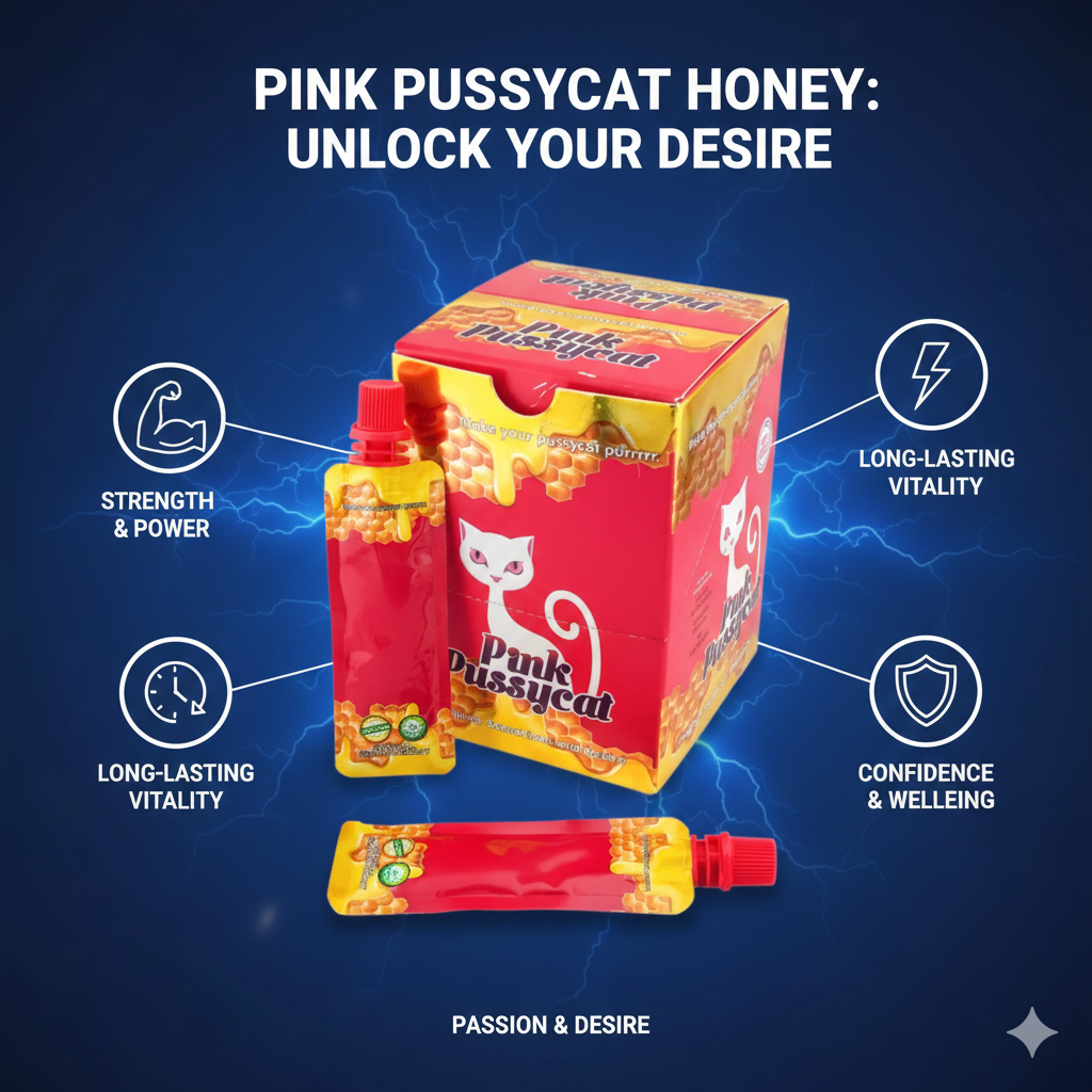 Pink Pussycat Honey Sensual Enhancement – 12 Pouches