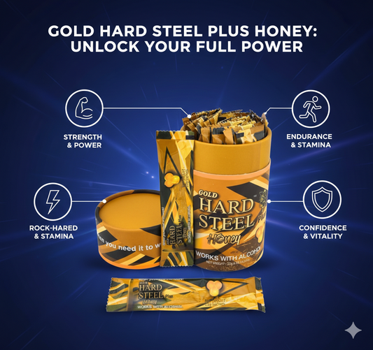 TOWER GOLD HONEY SACHETS (24 Count, Hexagon Box)