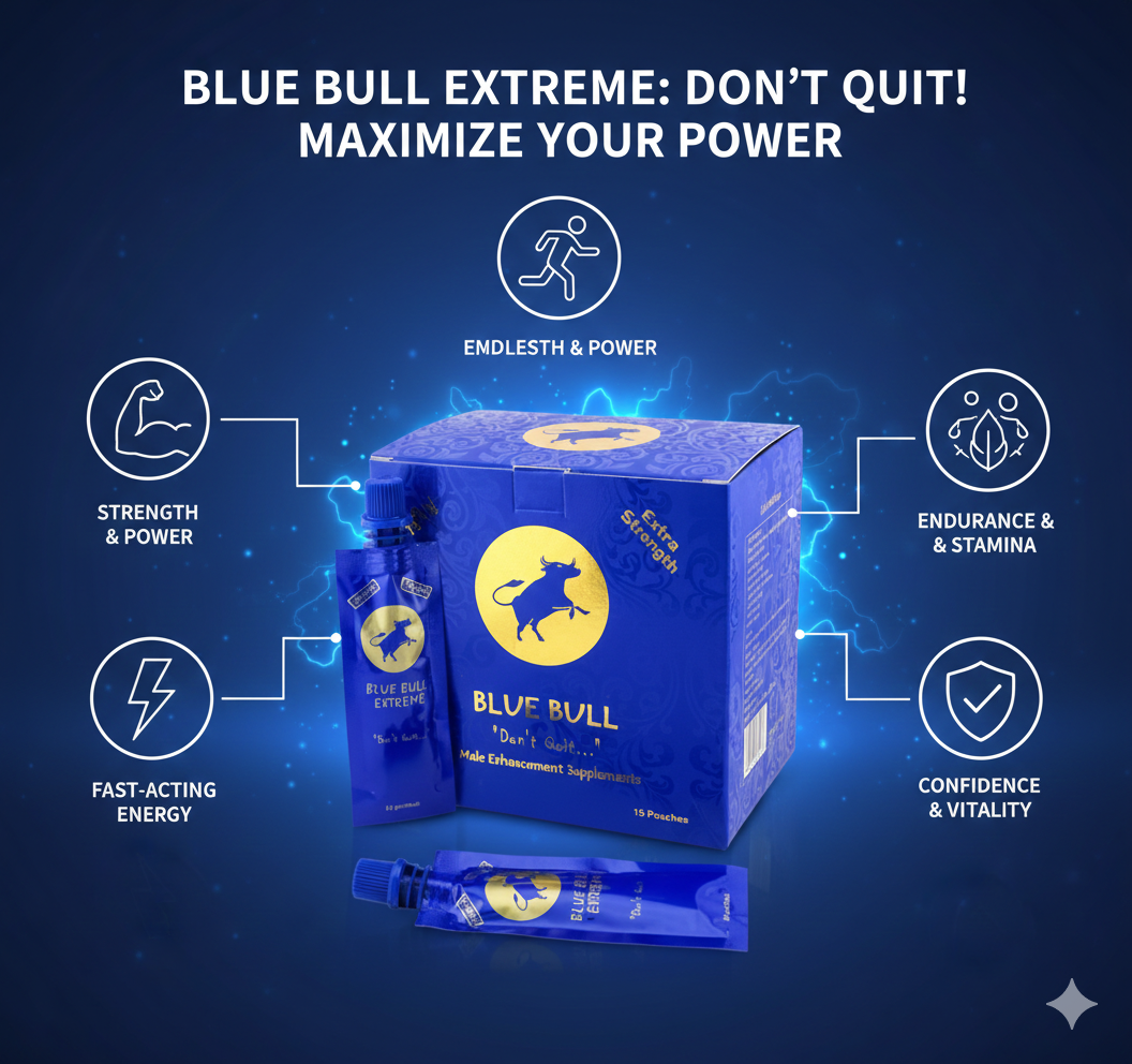 BLUE BULL MALE ENHANCEMENT SPOUT (12 Count)