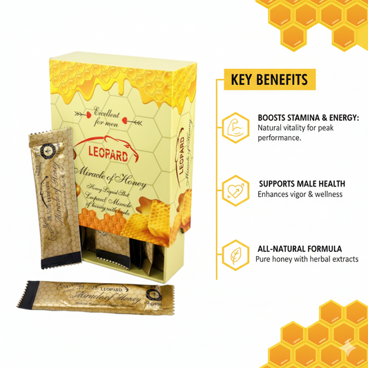 Leopard Power Honey for Men