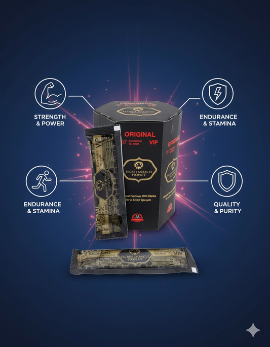 Honey SACHETS (24 Count, Hexagon Box)