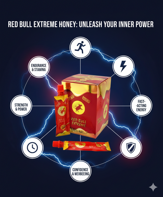 Red Bull Extreme Honey, Don’t Quit, 12 Pouches