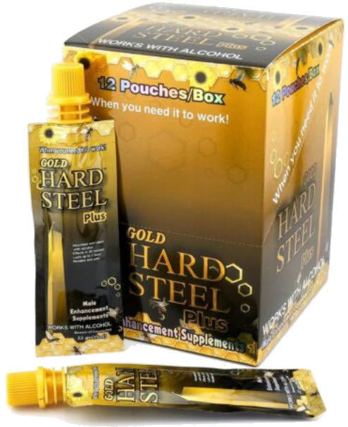 Gold Hard Steel Plus Honey, 12 CT