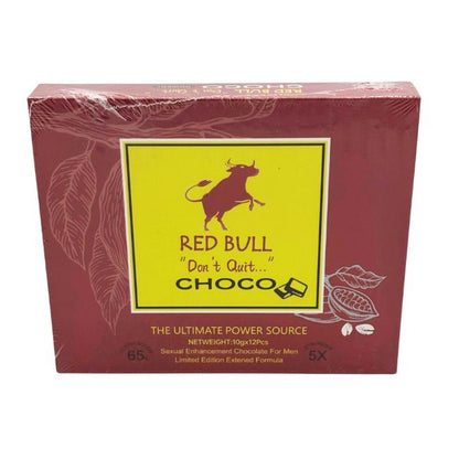 RED BULL ''DONT QUIT''5X MALE ENHANCEMENT CHOCOLATE FOR MEN