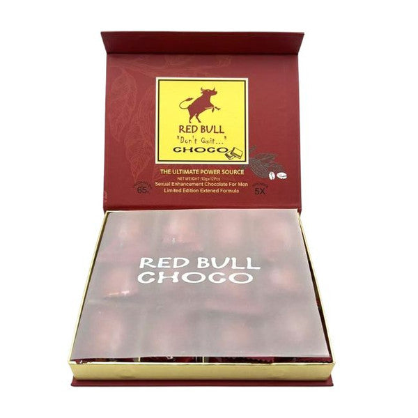 RED BULL ''DONT QUIT''5X MALE ENHANCEMENT CHOCOLATE FOR MEN