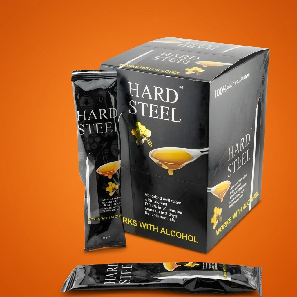 HARD STEEL | Alcohol Defense & Metabolism Support | Hangover Relief Sachets