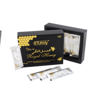 Etumax Honey For Him 6 AND 12, 24 sachets x 10g Original SACHETS (24 Count, Hexagon Box)