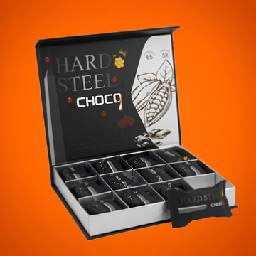 Hard Steel Choco (12-Count Box)