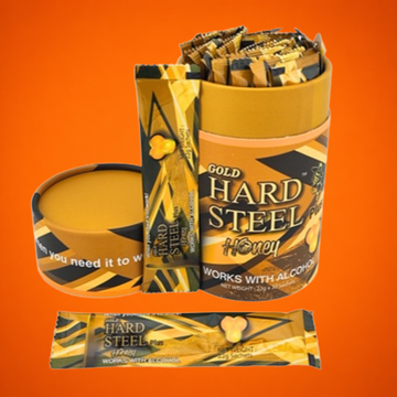 Gold Hard Steel Plus 30ct